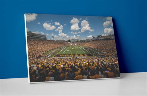 Missouri Football Stadium Poster or Wrapped Canvas - Walmart.com