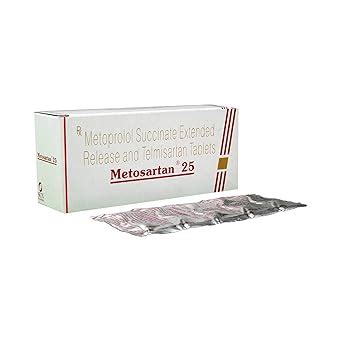 Metosartan 25 - Strip of 10 Tablets : Amazon.in: Fashion