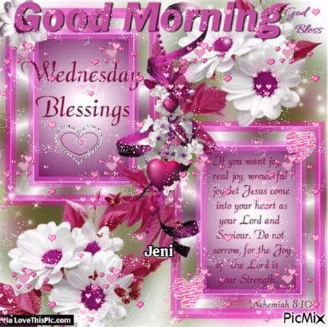 Wednesday Blessing - Good Morning Greetings