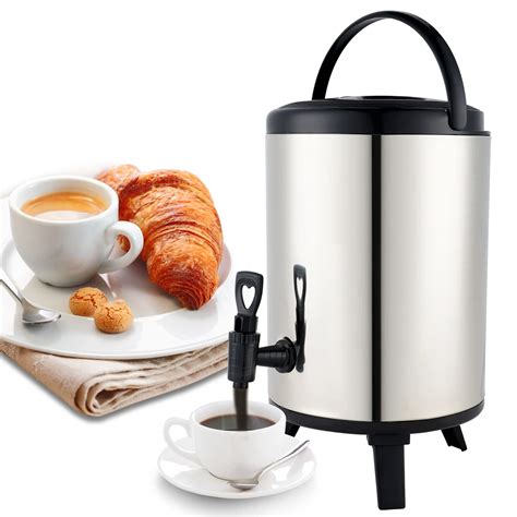 Food Grade Stainless Steel Insulated Beverage Dispenser 8L 2.1Gallon ...