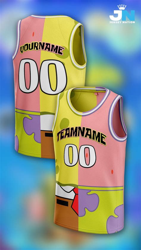 SpongeBob SquarePants Concept Jersey | Jersey, Sports jersey design ...