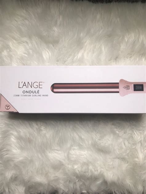 lange curling wand on Mercari | Wand curls, Rose gold titanium, Wands