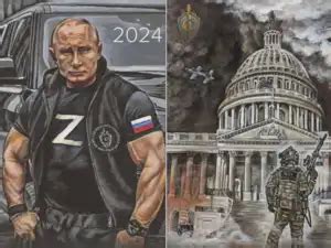 Vladimir Putin: Vladimir Putin leading Russian soldiers to Capitol Hill ...