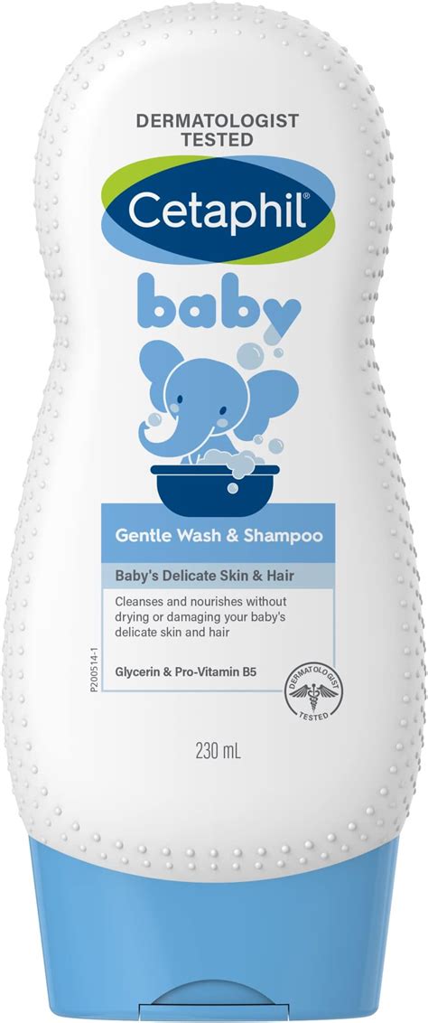 Buy Cetaphil Baby Shampoo & Wash, White, Chamomile, 230 ml Online at ...