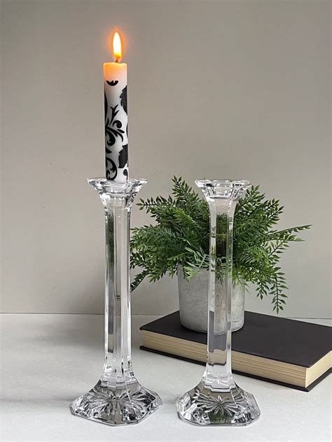 Lead Crystal Candle Holders at Patricia Bartholomew blog