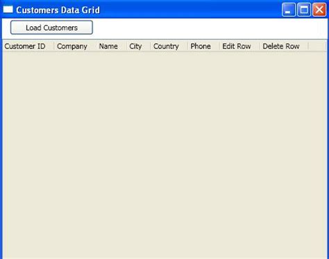 Image result for WinForms SQL DataGrid Tutorial