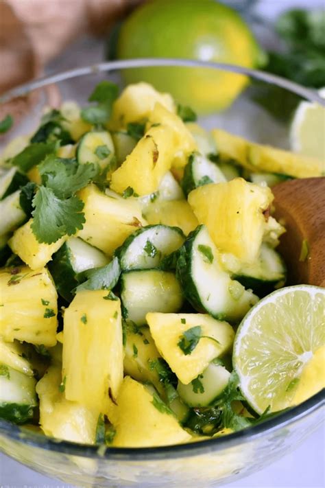 Pineapple Cucumber Salad – Easy, Fresh & Flavorful - Yummy Temple