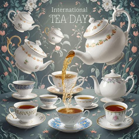 Premium Vector | 21 May International Tea day