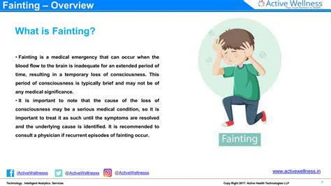 Fainting : Causes and Prevention | PPTX