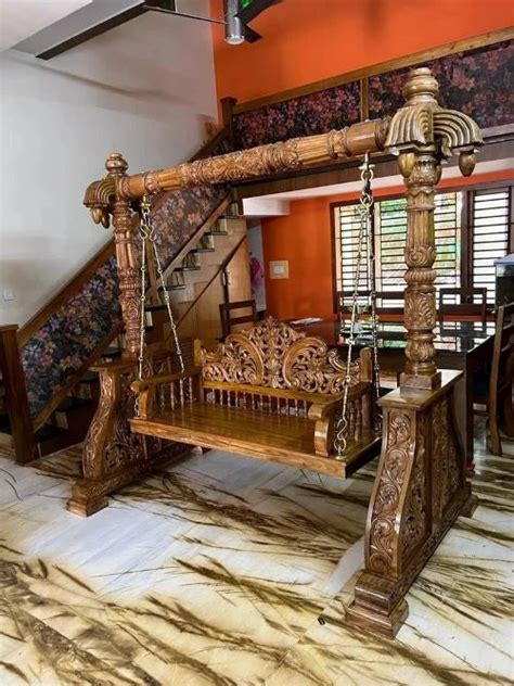 Wooden Swing (Jhula) – Mandir Bazaar