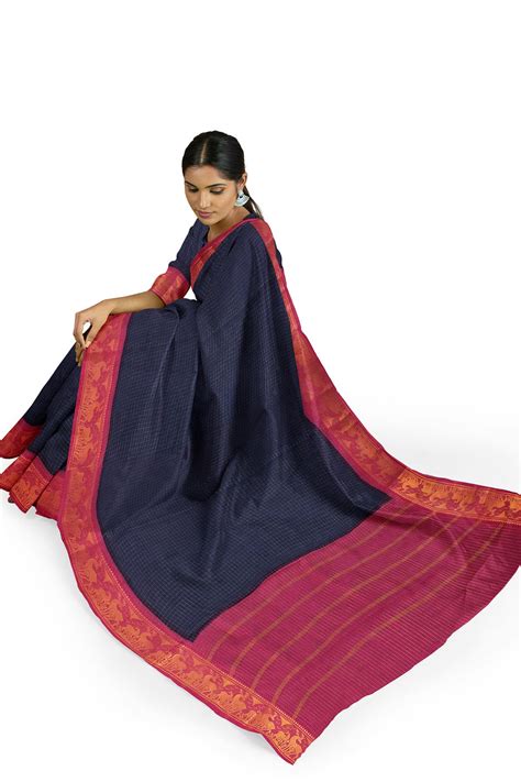 Madurai Sungudi Sarees with Double side Jari Border MSS 005 – Fashionous