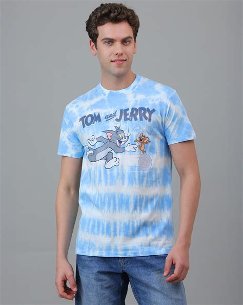 Tom & Jerry Printed Regular Fit Tshirt For Men – Free Authority