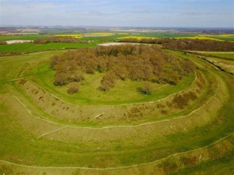 Badbury Rings: An Iron Age hill fort where King Arthur reportedly ...