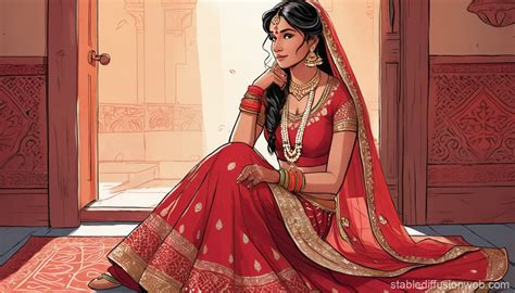 Image result for Indian Bride Stable Diffusion