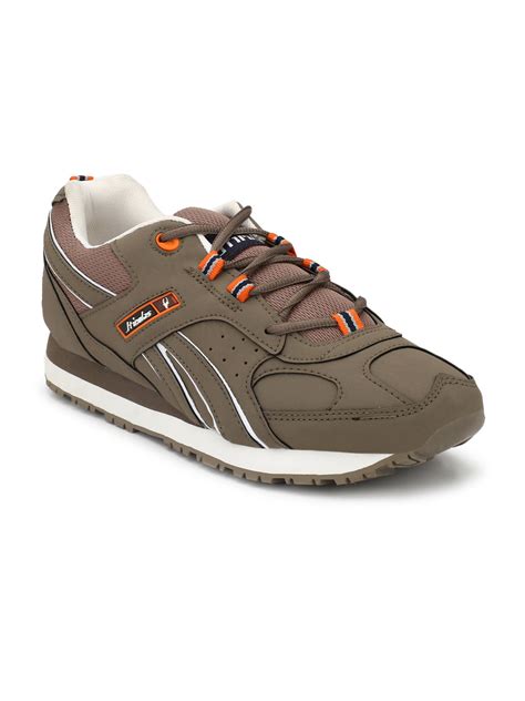 Hirolas® Men's Chickoo Multisports Lace Up Sneaker Sport Shoes (HRL184