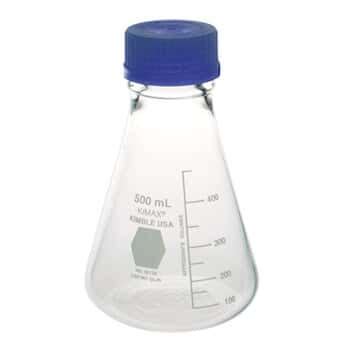 Kimcote Safety Coated Erlenmeyer Flasks - Cole-Parmer India