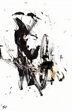 Abstract Paintings Black And White by Black And White Modern Abstract Original 11x17 Abstract Paintings Black And White