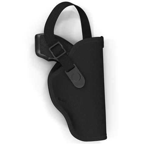 3D model Revolver and Holster | 3D Molier International