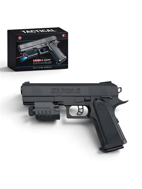 Premium Tactical Toy Gun - Realistic Black Training Style Toy Gun ...