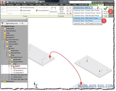 Image result for Inventor Hose Routing Tutorial