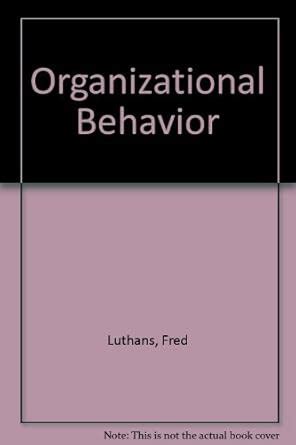 Buy Organizational Behavior Book Online at Low Prices in India ...