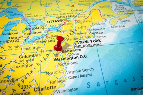 What is the Capital of the United States of America? | Mappr