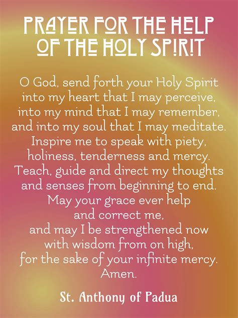 Holy Spirit — The Word is Catholic