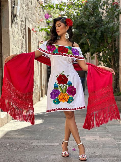 Hispanic Cultural Dress Traditional Mexican Handcrafted Traditional