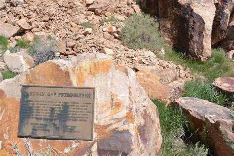 Parowan Gap Petroglyphs | Little Salt Lake | Dinosaur Tracks | Rock ...