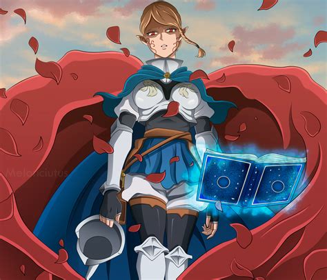 Download Charlotte Roselei Anime Black Clover HD Wallpaper by Melonciutus