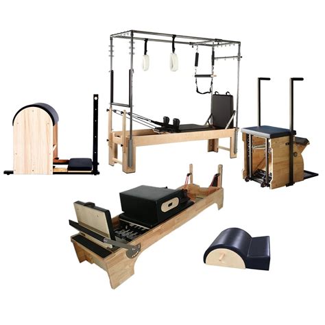 Ont-P01 Commercial and Home White Maple Wood Elina Pilates Reformer ...