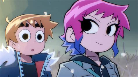 Scott Pilgrim and Ramona Flowers HD Wallpaper