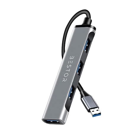BESTOR® 4-in-1 USB Hub, Portable USB Splitter with 4 Ports, Mini ...