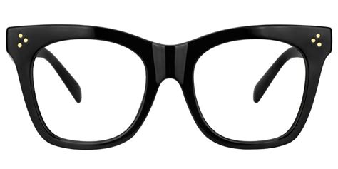 Gordon Rectangle Black Eyeglasses & Glasses Frames