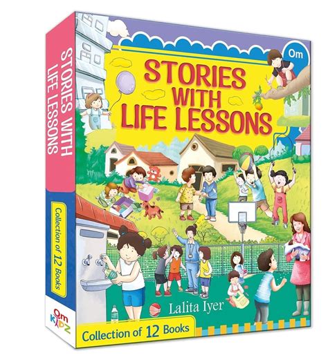 Om Books International Stories with Life Lessons- Collection of 12 Boo ...