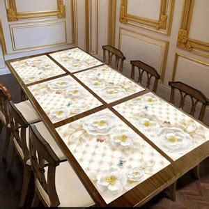 REVEXO Rectangular Pack of 6 Table Placemat - Buy REVEXO Rectangular ...