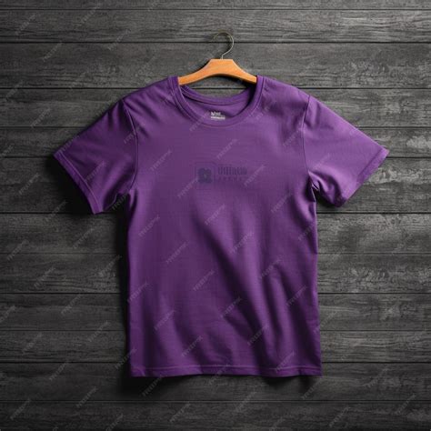 Premium AI Image | Purple Tshirt Mockup Shirt mockup set purple tee ...