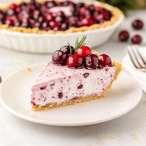 Delicious No Bake Cranberry Pie for Effortless Celebrations