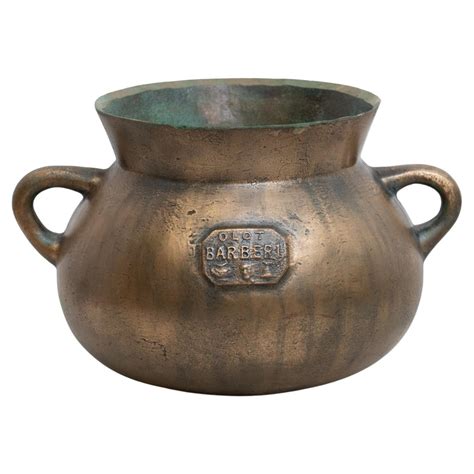 Traditional Spanish Vintage Metal Lidded Pot, circa 1950 For Sale at ...