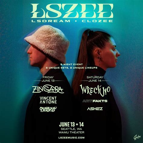LSZEE: LSDREAM & CloZee - 2 Day Pass, Bayou Music Center, Houston, 15 ...