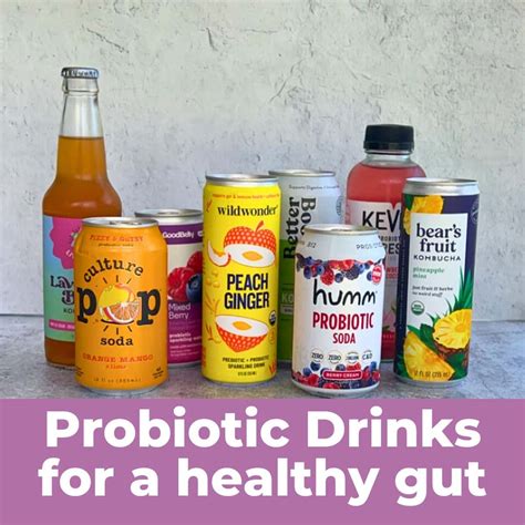 8 Probiotic Beverages to Sip on for a Healthy Gut - Graciously Nourished