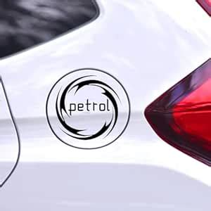 indnone® Stylish Black Petrol Logo Car Sticker for Car Sticker Stylish ...