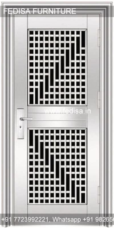 Door Design Iron Grill Wooden Door And Window Design Iron Pipe Door ...