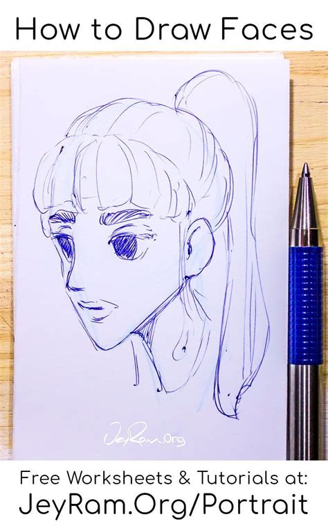 Image result for How to Draw a Face Tutorial