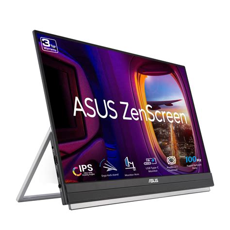 Asus Zenscreen 22 21 5 Viewable 1080p Portable Monitor Mb229cf ...
