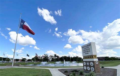 Montgomery County Veterans Memorial Park Conroe Texas - Hello Woodlands