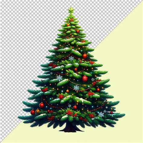 Gratis Weihnachtsbaum Clip Art und Ornament Clipart Psd Png auf ...