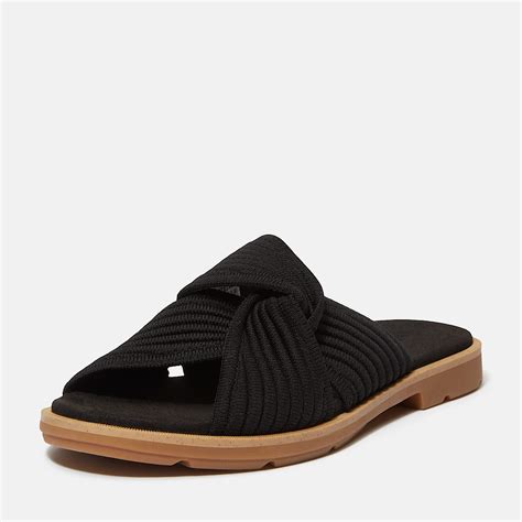 Calista Bay Slide Sandal for Women in Black