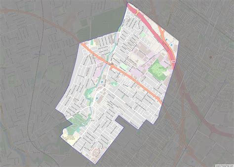 Map of Lodi borough, New Jersey - Thong Thai Real