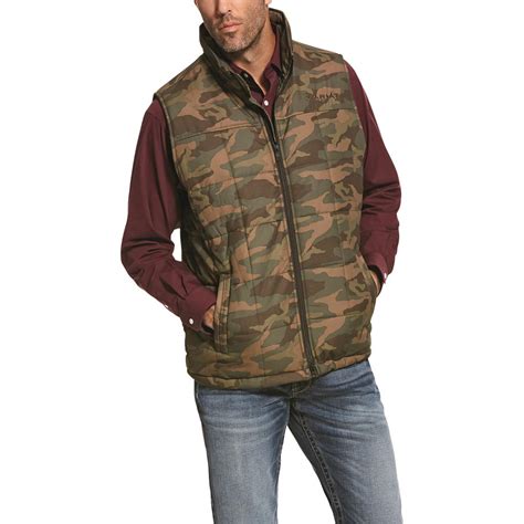 Ariat Men's Crius Insulated Vest with CCW Pocket - 707149, Vests at ...